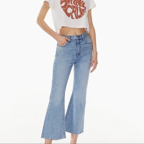 Aritzia Denim - ARITZIA DENIM FORUM Twiggy High Rise Flare Size US 26